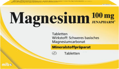 MAGNESIUM 100 mg Jenapharm Tabletten